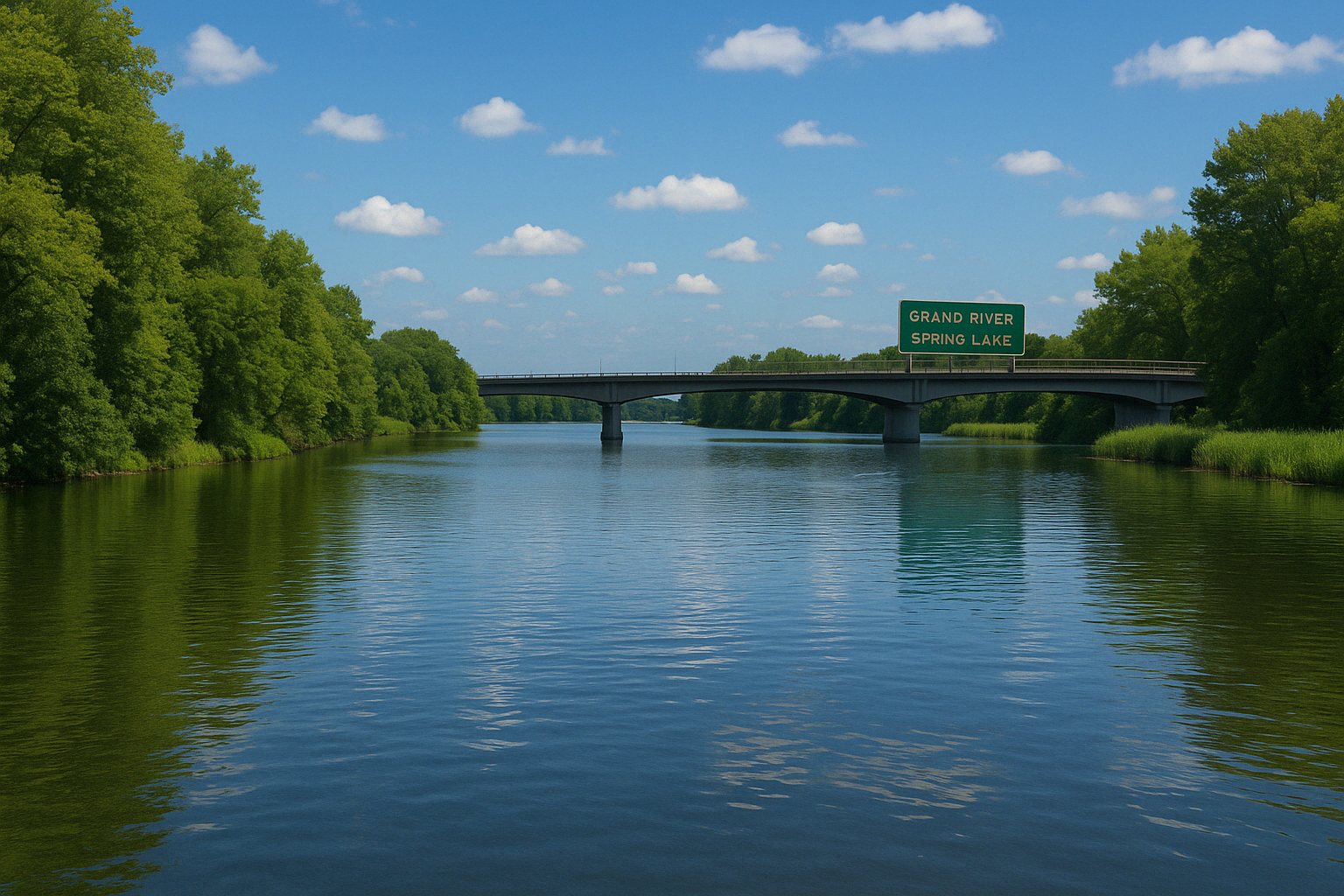 Grand River near Spring Lake